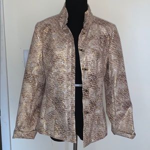 Gold Blazer Jacket